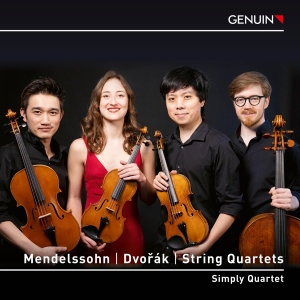 Mendelssohn / Dvorak - String Quartets in the group CD / New releases at Bengans Skivbutik AB (5581616)