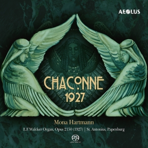 Mona Hartmann - Chaconne 1927 - Works For Organ in the group MUSIK / SACD / Klassiskt at Bengans Skivbutik AB (5581651)