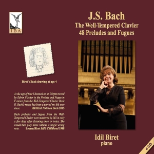 Bach J S - The Well-Tempered Klavier - 48 Prel in the group CD / Klassiskt at Bengans Skivbutik AB (5581662)