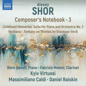 Alexey Shor - Composer’S Notebook, Vol. 3 in the group CD / New releases at Bengans Skivbutik AB (5581668)