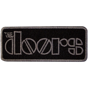 The Doors - Bordered Logo Woven Patch in the group MERCHANDISE / Patch / Pop-Rock at Bengans Skivbutik AB (5581811)