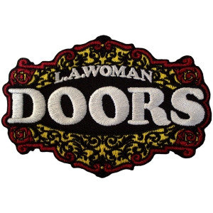 The Doors - La Woman Woven Patch in the group MERCHANDISE / Patch / Pop-Rock at Bengans Skivbutik AB (5581814)