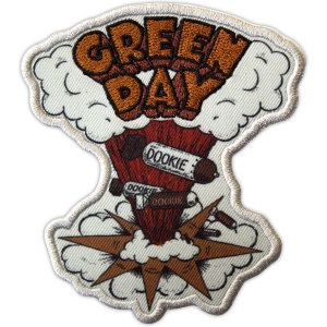 Green Day - Dookie Bombs Printed Patch in the group MERCHANDISE / Patch / Punk at Bengans Skivbutik AB (5581820)