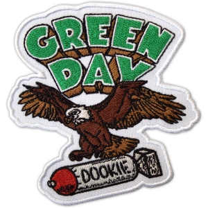Green Day - Dookie Eagle Woven Patch in the group MERCHANDISE / Patch / Punk at Bengans Skivbutik AB (5581821)