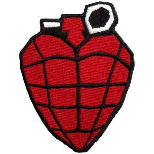Green Day - Grenade Woven Patch in the group MERCHANDISE / Patch / Punk at Bengans Skivbutik AB (5581828)