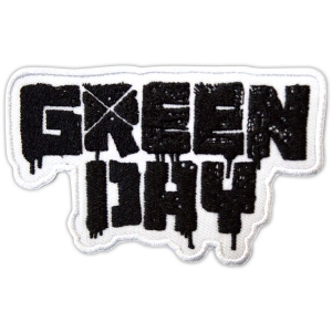 Green Day - 21St Century Breakdown B&W Logo Woven Patch in the group MERCHANDISE / Patch / Punk at Bengans Skivbutik AB (5581831)
