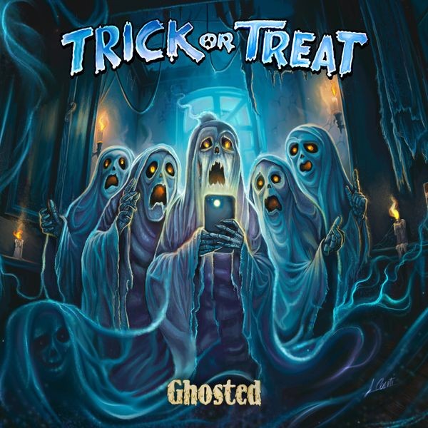Trick Or Treat - Ghosted (Blue Vinyl Lp) in the group VINYL / Hårdrock at Bengans Skivbutik AB (5582024)
