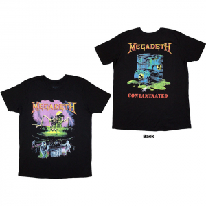 Megadeth - Contaminated Uni Bl T-Shirt in the group OTHER / Övrigt / at Bengans Skivbutik AB (5583545r)