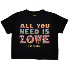 Beatles - Yellow Submarine Aynil Stacked Lady Bl Crop Top in the group OTHER / Övrigt /  at Bengans Skivbutik AB (5583548r)