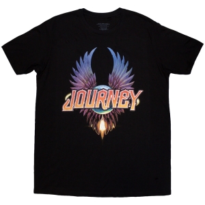 Journey - Classic Wings Uni Bl T-Shirt (2XL) in the group MERCHANDISE / T-shirt / Pop-Rock at Bengans Skivbutik AB (5583593)