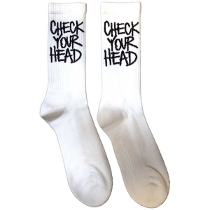 Beastie Boys - Check Your Head Uni Wht Socks in the group MERCHANDISE / Strumpor / Hip Hop-Rap at Bengans Skivbutik AB (5583631)
