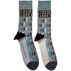 Beatles - Abbey Road Colours Crossing Repeat Uni Grey Socks in the group MERCHANDISE /  /  at Bengans Skivbutik AB (5583632)