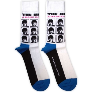 Beatles - A Hard Day's Night Album Uni Wht Socks in the group MERCHANDISE /  /  at Bengans Skivbutik AB (5583637)