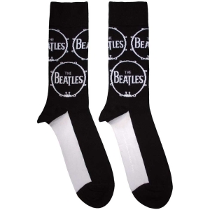 Beatles - Drum Logo Repeat Uni Bl Socks in the group MERCHANDISE / / at Bengans Skivbutik AB (5583656)