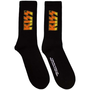 Kiss - Classic Logo Uni Bl Socks in the group MERCHANDISE / Strumpor / Heavy Metal at Bengans Skivbutik AB (5583676)
