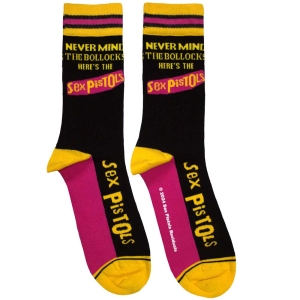 Sex Pistols - Nmtb Stripes Uni Bl Socks in the group MERCHANDISE /  /  at Bengans Skivbutik AB (5583689)
