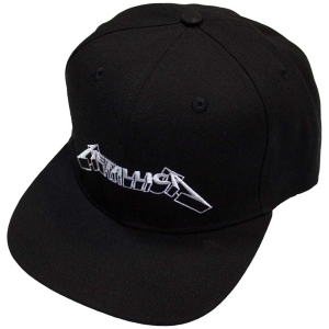 Metallica - 3D Logo Bl Snapback Cap in the group MERCHANDISE / Cap / Heavy Metal at Bengans Skivbutik AB (5583712)