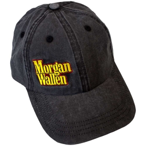 Morgan Wallen - Stacked Logo Side Char Baseball Cap in the group MERCHANDISE / Cap / Country at Bengans Skivbutik AB (5583714)