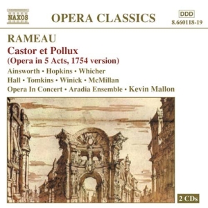 Rameau Jean-Philippe - Castor & Pollux Complete in the group CD / Klassiskt at Bengans Skivbutik AB (558380)