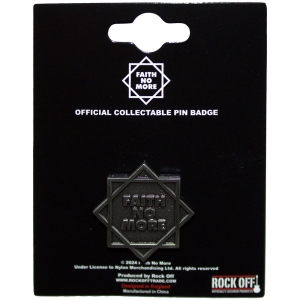 Faith No More - Star Logo Pin Badge in the group MERCHANDISE / Pin-Button Badge / Heavy Metal at Bengans Skivbutik AB (5583901)