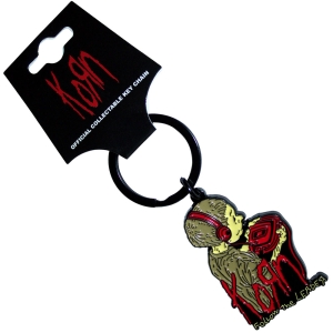 Korn - Follow The Leader Keychain in the group MERCHANDISE / Keyring / Heavy Metal at Bengans Skivbutik AB (5583914)