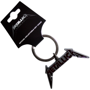 Metallica - Deep Red Logo Keychain in the group MERCHANDISE / Keyring / Heavy Metal at Bengans Skivbutik AB (5583924)