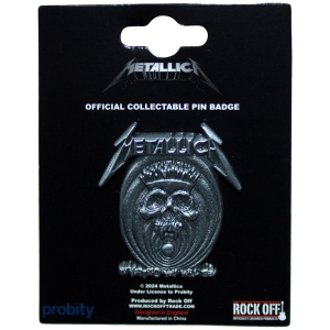 Metallica - In Vertigo Pin Badge in the group MERCHANDISE / Pin-Button Badge / Heavy Metal at Bengans Skivbutik AB (5583932)