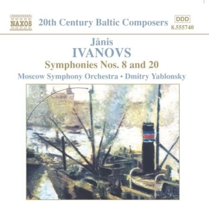 Ivanovs Janis - Symphonies 8 & 20 in the group Externt_Lager /  at Bengans Skivbutik AB (558397)