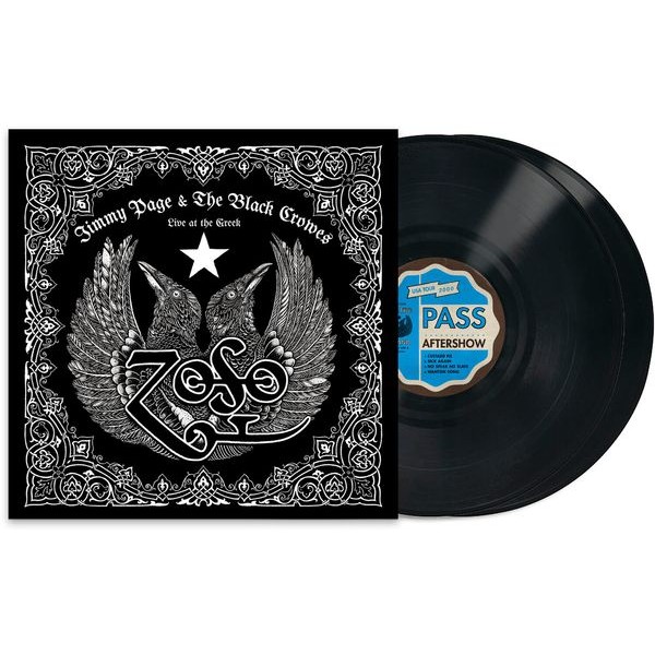 Jimmy Page & The Black Crowes - Live At The Greek (2Lp Black) in the group VINYL / Pop-Rock at Bengans Skivbutik AB (5584079)