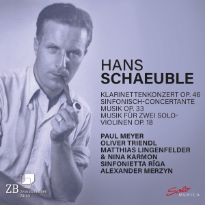Hans Schaeuble - Klarinettenkonzert, Op. 46 Sinfoni in the group CD / New releases at Bengans Skivbutik AB (5584289)