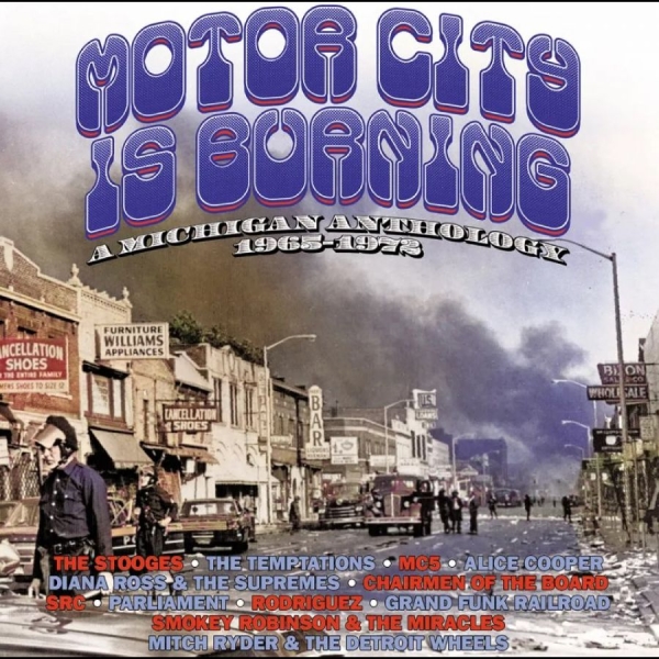 Various Artists - Motor City Is Burning: A Michigan A in the group CD / Bestsellers at Bengans Skivbutik AB (5584624)