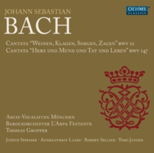 Bach - Cantatas Bwv 12 & 147 in the group Externt_Lager /  at Bengans Skivbutik AB (558605)