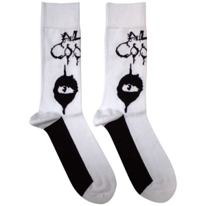 Alice Cooper - Eyes Uni Wht Socks (Size 40-44) in the group MERCHANDISE /  /  at Bengans Skivbutik AB (5586269)