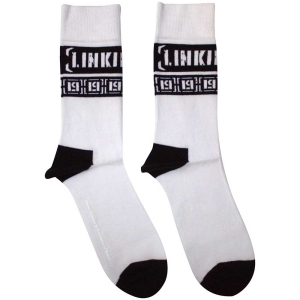 Linkin Park - Lp Repeat Uni Wht Socks (Size 40-44) in the group MERCHANDISE /  /  at Bengans Skivbutik AB (5586290)