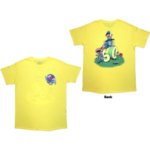 Grateful Dead - Rose Pose Yellow Uni Yell T-Shirt in the group MERCHANDISE / T-shirt / Pop-Rock at Bengans Skivbutik AB (5586397r)
