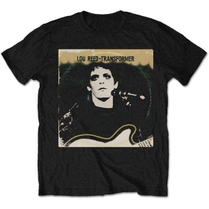 Lou Reed - Vtge Transformer Cover Uni Bl T-Shirt in the group MERCHANDISE / T-shirt / Pop-Rock at Bengans Skivbutik AB (5586398r)