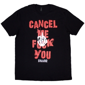 Falling In Reverse - Cancel Me Uni Bl T-Shirt in the group MERCHANDISE / T-shirt / Heavy Metal at Bengans Skivbutik AB (5586760r)
