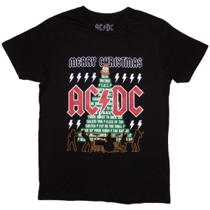 Ac/Dc - Merry Christmas Uni Bl T-Shirt  (2XL) in the group MERCHANDISE / T-shirt / Heavy Metal at Bengans Skivbutik AB (5586889)