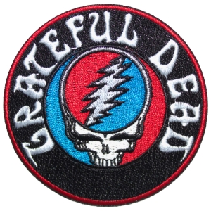 Grateful Dead - Steal Your Face Logo V2 Woven Patch in the group MERCHANDISE / Patch / Pop-Rock at Bengans Skivbutik AB (5587232)