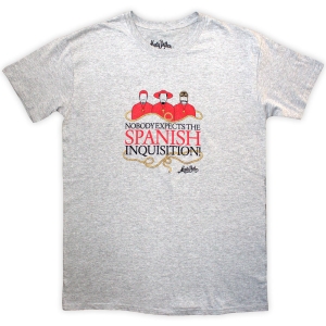 Monty Python - Inquisition Uni Grey T-Shirt in the group MERCHANDISE / T-shirt / Soundtrack at Bengans Skivbutik AB (5587288r)