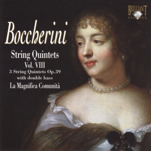 Boccherini - Quintets Opus 39 Vol. 8 in the group CD / Klassiskt at Bengans Skivbutik AB (5588550)