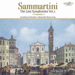 Sammartini - Late Symphonies Vol.Ii in the group CD / Klassiskt at Bengans Skivbutik AB (5588551)