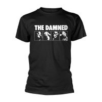 Damned The - T/S Headshots (S) in the group MERCHANDISE / T-shirt / Pop-Rock at Bengans Skivbutik AB (5588787)