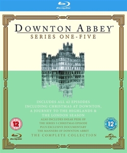 Movie - Downton Abbey: Series 1-5 in the group Movies / Film Blu-ray at Bengans Skivbutik AB (5588814)
