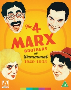 Movie - The 4 Marx Brothers At Paramount 1929-1933 in the group Movies / Film Blu-ray at Bengans Skivbutik AB (5589183)