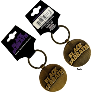Black Sabbath - 3D Wavy Logo Double-Sided Keychain in the group MERCHANDISE / Keyring / Heavy Metal at Bengans Skivbutik AB (5589216)
