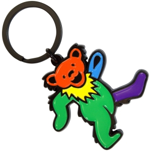 Grateful Dead - Green Body Dancing Bear Keychain in the group MERCHANDISE / Keyring / Pop-Rock at Bengans Skivbutik AB (5589246)