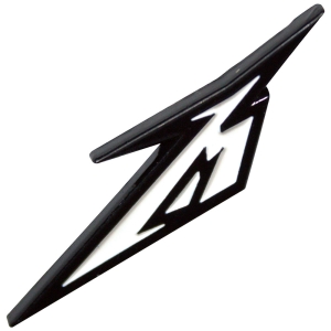 Metallica - B&W M Logo Pin Badge in the group MERCHANDISE / Pin-Button Badge / Heavy Metal at Bengans Skivbutik AB (5589265)