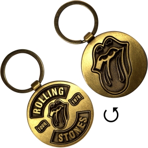 Rolling Stones - Tour Bordered Keychain in the group MERCHANDISE / Keyring / Pop-Rock at Bengans Skivbutik AB (5589274)