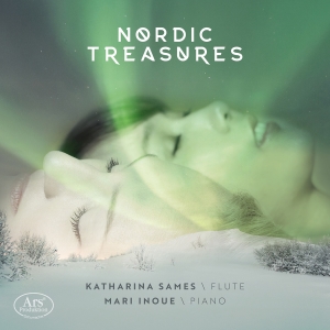 Katharina Sames Mari Inoue - Nordic Treasures - Works For Flute in the group CD / New releases at Bengans Skivbutik AB (5589352)